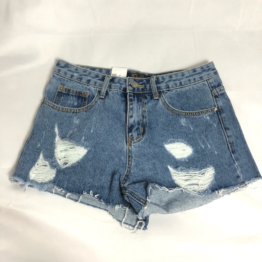 Brand new jean shorts